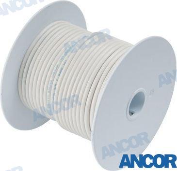 25' Tinned Copper Wire 16 AWG (1mm²) Wh