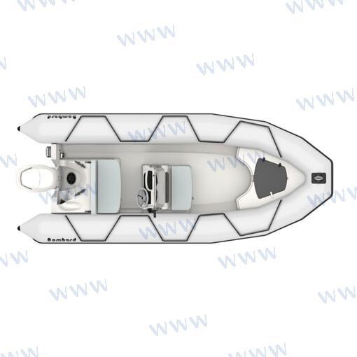 SCHLAUCHBOOT SUNDIDER 550 STRONGAN GRAU/ POLSTER GRAU