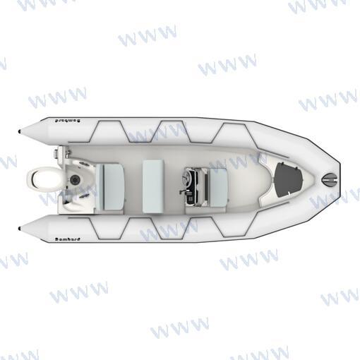 SCHLAUCHBOOT SUNRIDER 650 STRONGAN GRAU