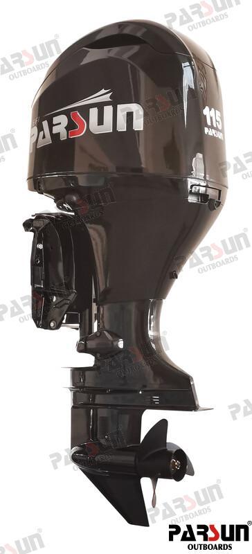 MOTORE FUORIBORDO PARSUN 115 CV 4 TEMPI X (25“) NERO