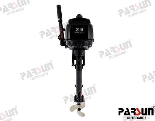 MOTORE FUORIBORDO PARSUN 2.6 CV 4 TEMPI AVVIAMENTO MANUALE/15”