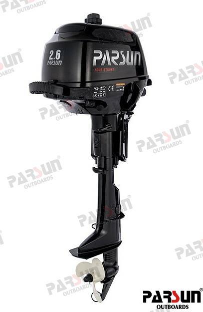 OUTBOARD ENGINE PARSUN 2.6 HP 4-STROKE HAND START/15”