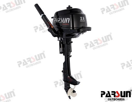 OUTBOARD ENGINE PARSUN 2.6 HP 4-STROKE HAND START/15”