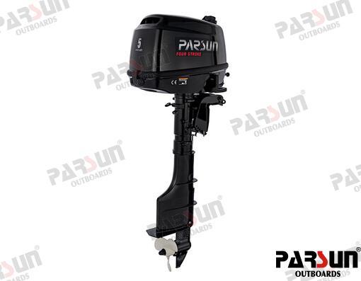 OUTBOARD ENGINE PARSUN 5 HP 4-STROKE - HAND START/SHORT SHAFT
