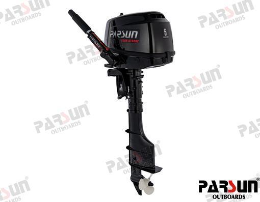 OUTBOARD ENGINE PARSUN 5 HP 4-STROKE - HAND START/SHORT SHAFT