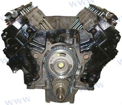 ENGINE (LONG BLOCK) GM 5.7L V8 CR 86-87 (REMANUFACTURED) COUNTER-ROTATION