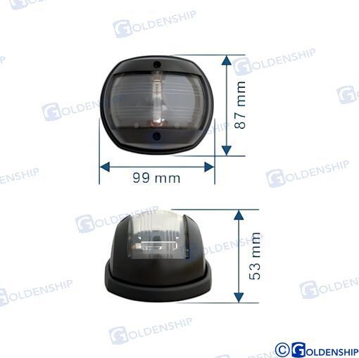 NAVIGATIONSLICHT (1 PAAR) SCHWARZ - LED