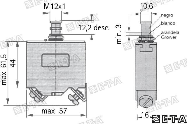 PUSH BOTTON 70A
