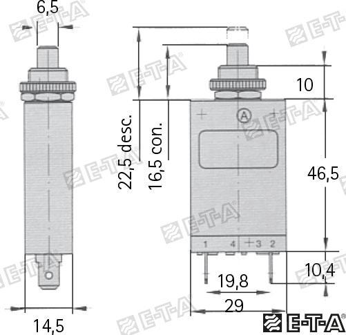 PUSHT BOTTON 15A