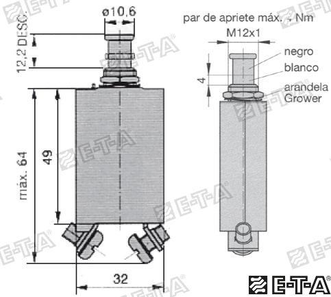 INTER. MAGNETOTERMICO 40A
