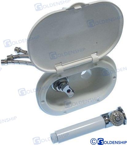 SHOWER BOX WITH C/H WATER MIXER