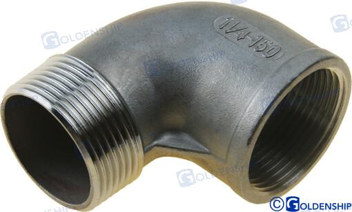 STREET ELBOW 90° BANDED M/F AISI 316 1-1/4