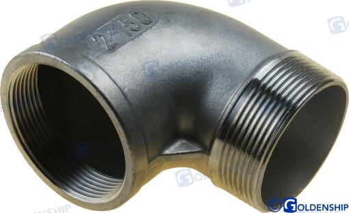 STREET ELBOW 90° BANDED M/F AISI 316 2