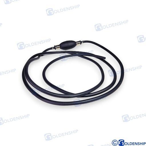 POMPE ET CAOUTCHOUC DE CARBURANT 6 MM.