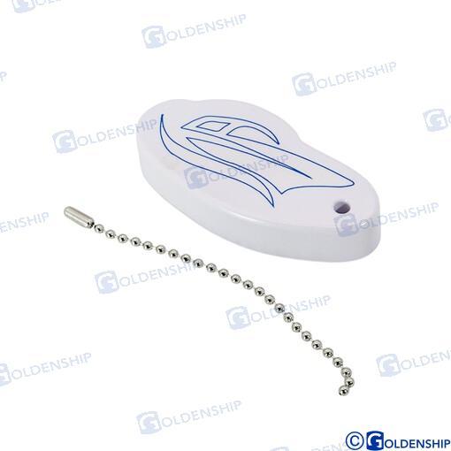 VINYL FLOATED KEY CHAIN