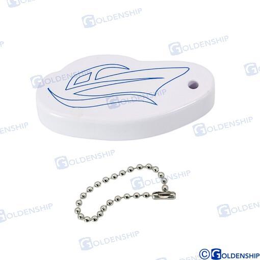 VINYL FLOATED KEY CHAIN