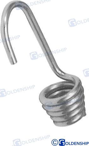 STAINLESS HOOK 6 MM (PACK 2)