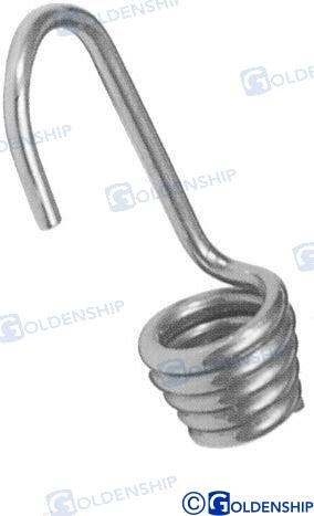 STAINLESS HOOK 10 MM (PACK 2)