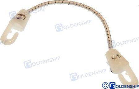 CAVO ELASTICO GANCIO NAILON 2G 6X30 (PA