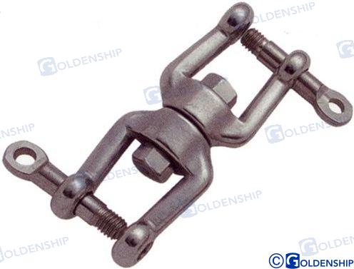 SWIVEL, JAW & JAW AISI-316 6MM