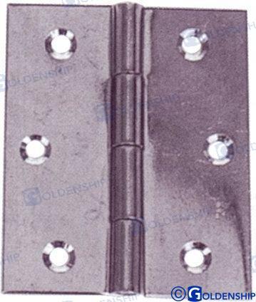CERNIERA INOX 0.6MM 50X50MM (PACK 2)