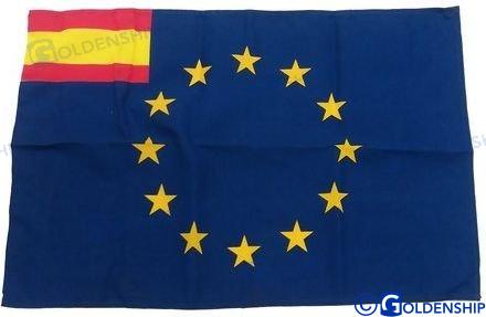FLAGGE EUROPA/SPANIEN 40X60