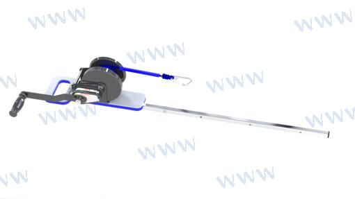 DINGI-BEFESTIGUNGS-KIT DAVIT H3O 181KG MANUAL
