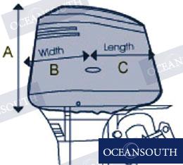 OUTBOARD COVER 15 TO 30HP