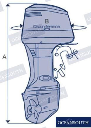 FULL OUTBOARD COVER 300HP