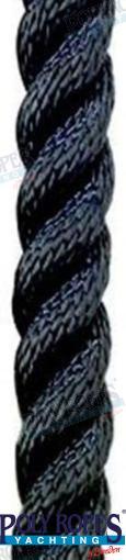 POLYESTER SUPERIORE NERO 8MM (150M)