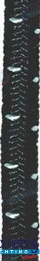 CORDE ELASTIQUE NOIR 6MM. (100M)