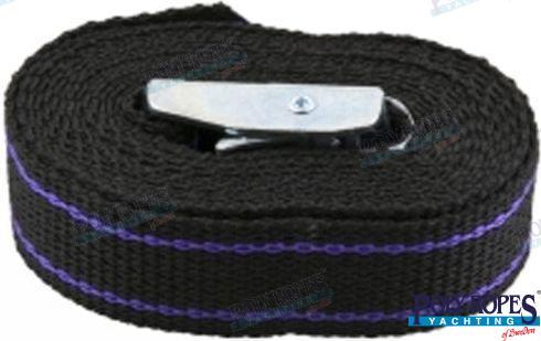 SANGLE POLYPROPYLENE NOIRE 2,5M
