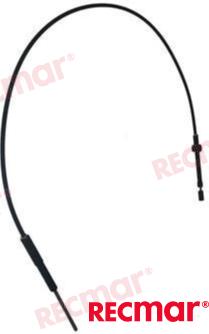 ACCELERATOR CABLE JOHNSON 25HP FROM 89