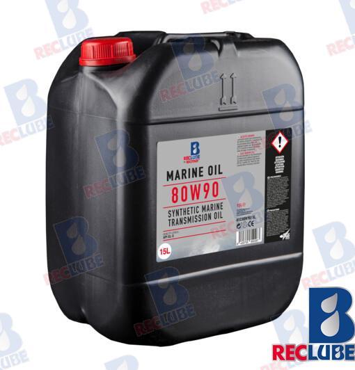 15 Liter SAE 80W-90 GETRIEBEÖL, VOLLSYNTH. RECLUBE, 15L (1 STÜCK)