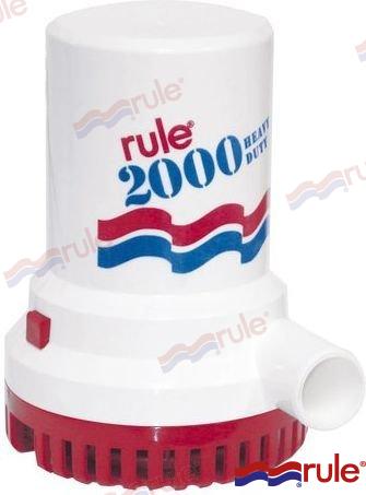 POMPE DE CALE RULE 2000-12V