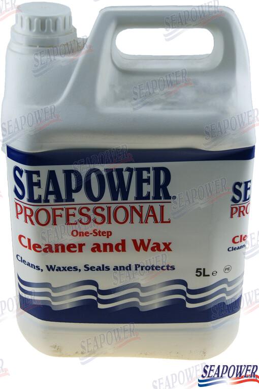 SEAPOWER CLEANER & WAX 5 LT