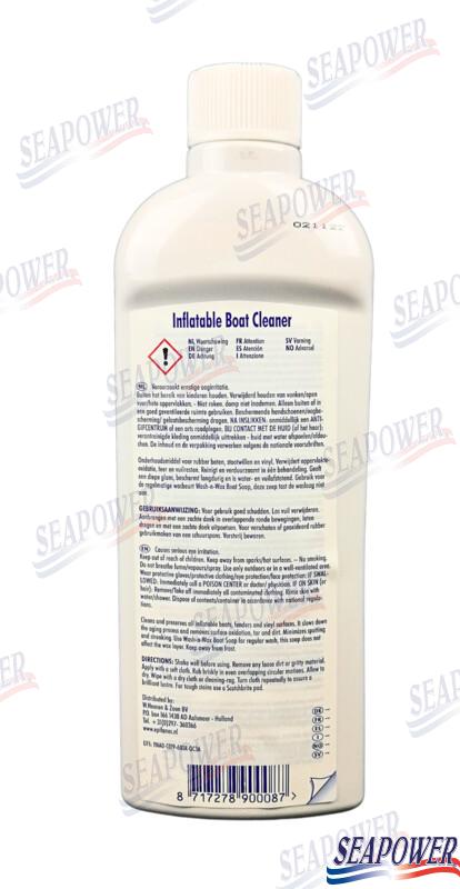 SEAPOWER INFLATABLE BOAT CLEANER 500ML.