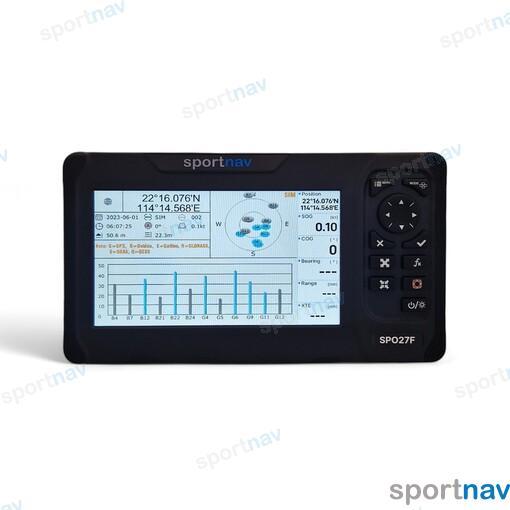 PLOTTER CARTE CON DISPLAY MULTIFUNZIONE SPORTNAV SPO27F