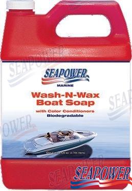 SEAPOWER WASH-N-WACHS SOAP 5 LT.