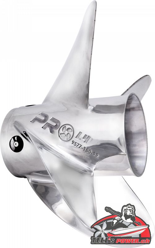 STAINLESS STEEL PROPELLER with Swiss Finish RUBEX PRO 15X22 RIGHT