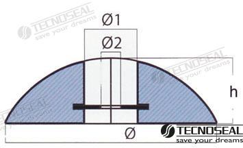 ZINC ANODO ANODO PER TIMONE 70 MM UK