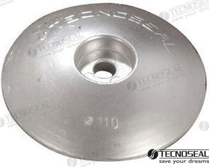 ZINC ANODO ANODO A DISCO 110 MM.