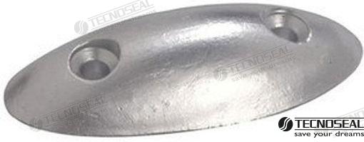 ZINK ANODE OVAL 100X38