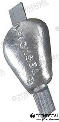 ANODO A GOCCIA IN ALLUMINIO SALDATO 0.6 KG