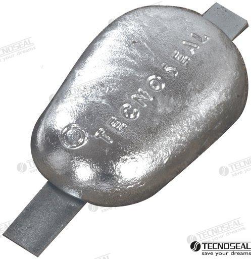 ANODO A GOCCIA IN ALLUMINIO SALDATO 2 KG
