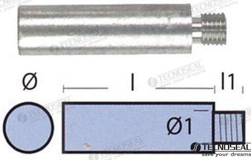 MOTEUR ZINC ANODE YANMAR