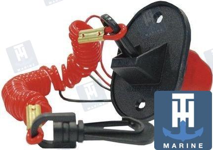 EMERGENCY STOP SWITCH FOR 1 OUTBOARD ENGINE