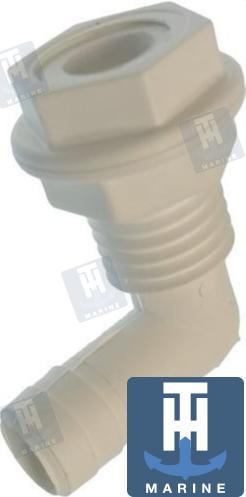 THRU HULL SCUPPER 90° FOR 19 MM. HOSE